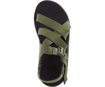 Sandalias Chacos Hombre Banded Z/Cloud Verde Negras España QHZN62741